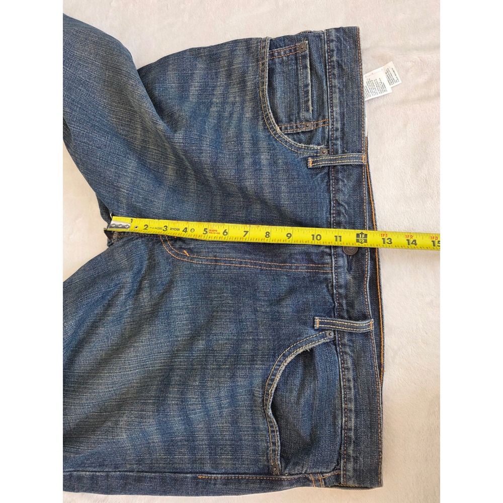 Levi Strauss 559 Jeans Mens 40x32 Relaxed Fit Dark Wash Denim Pants - Picture 5 of 7